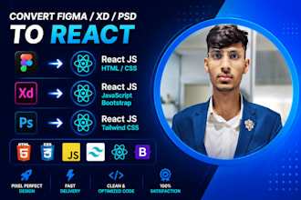 convert figma prototype to react codebase