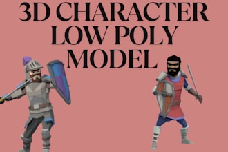 do stylized low poly character model animation in n64 ps1 psx retro style