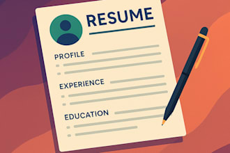 redesign your resume in a clean and modern layout
