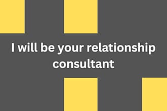 be your relationship advisor