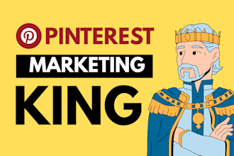 be your pinterest expert and marketing manager, to drive sales