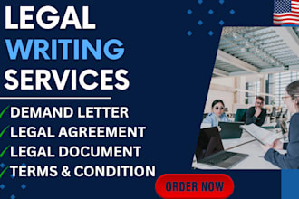 draft review UK legal document demand letter trust deed document legal appeal