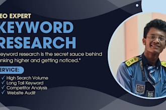 do high search volume SEO keywords research with semrush