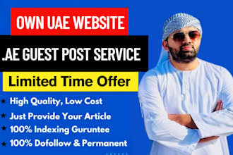 do ae low price uae guest post english, arabic high da guest post websites