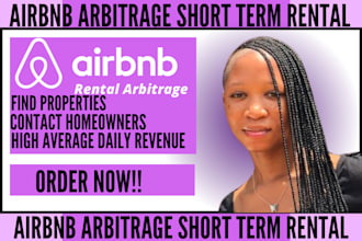 find profitable properties for airbnb arbitrage short term rental in USA, UK, ca