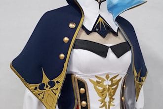 create high quality custom hand made cosplay costumes, 3d armor, props, eva foam