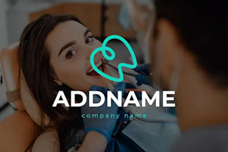 do design dental logo dentist, clinic, orthodontics, oral care branding