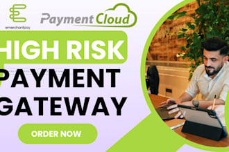 setup high risk payment gateway, integrate 2d 3d payment processor, paymentcloud