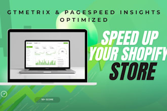 speed up shopify with page speed and gtmetrix optimization