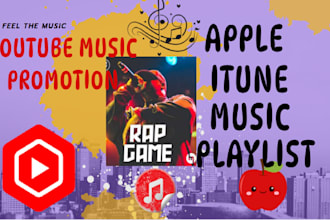 itune music promotion, apple music, youtube music promotion to music lovers