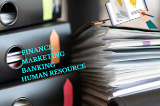compose resume of finance, marketing with perfect design