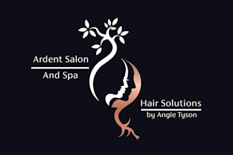 design cosmetic makeup aesthetic beauty skincare spa logo for your business