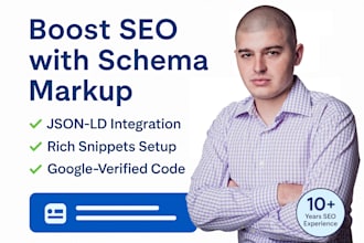 setup schema markups to boost SEO and get rich snippets