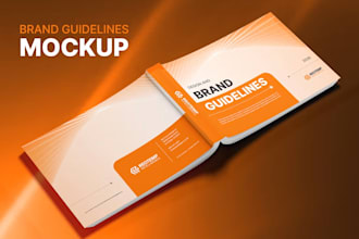 create a professional brand style guide and brand guidelines