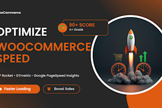 speed up your woocommerce using gtmetrix, pagespeed insights, and wp rocket