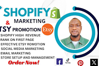 promote etsy shop, shopify promotion, shopify marketing to boost sales, etsy SEO