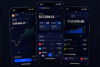 develop a secure crypto wallet app or crypto exchange platform