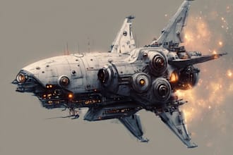 do sci fi spaceship design