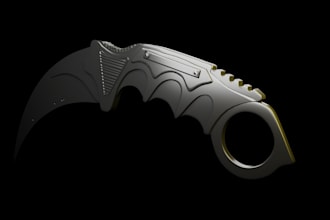 model stylized or realistic 3d assets in maya