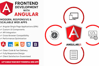 build modern angular web apps with scalable architecture