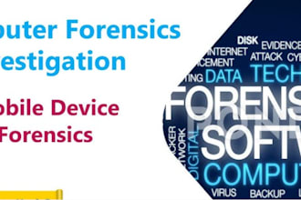 conduct computer mobile forensics data protection cyber crime investigations