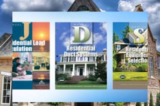 do  manual j, s, d hvac load calculations for residential permits