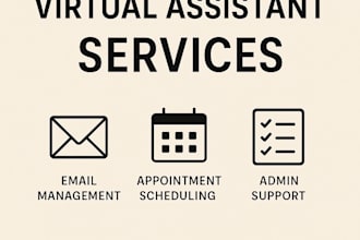 provide virtual assistance and admin support