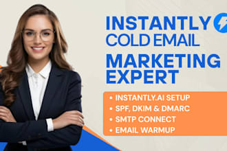 setup google workspace emails, instantly, smartlead, dkim, custom tracking
