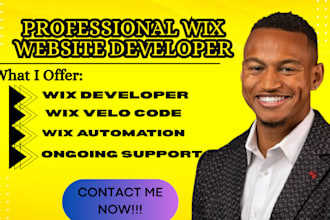 fix wix bug edit code wix velo wix cms,setup wix booking automation dynamic page