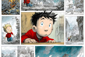 be dynamic comic book colorist