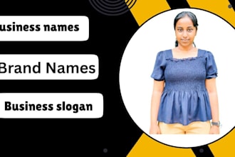 create catchy business name and slogan ideas for your brand