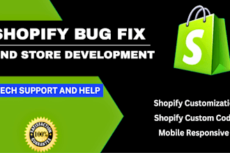 do shopify bugs fix custom coding theme customization seo