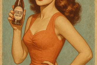 create custom vintage style posters for your brand or event