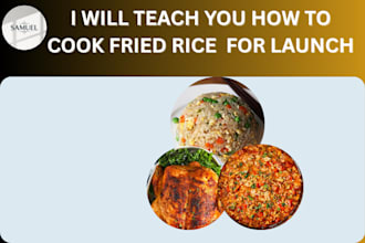 prepare jollof rice for meal