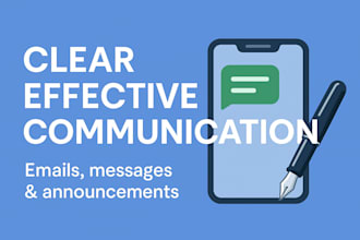 craft business emails, HR messages and formal announcements