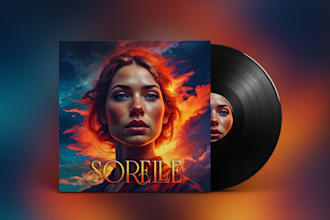 design stunning single album cover artwork, single cover art, mixtape artwork ep