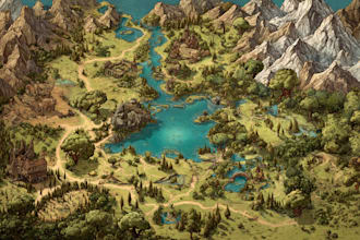 create roblox map, game map, dnd map for rpg dnd  fantasy map