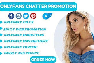 do onlyfans page promotion marketing only fans management and chatter