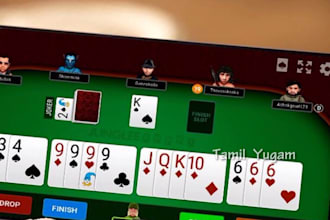 create pool game, billard game, 8 billiard game, blackjack rummy game