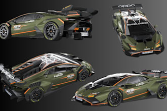 design 3d car model 3d vehicle 3d rendering automative 3d car animation vr game