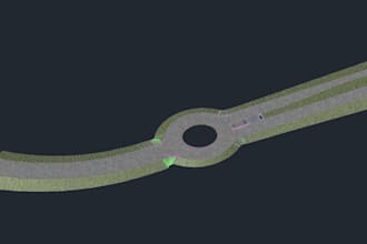 work for you to create roads and infrastructure model for 10 hours by 160