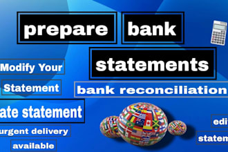 prepare income statement, financial statement, balance sheet, profit and loss