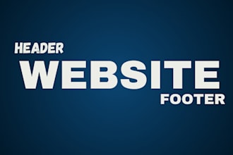 redesign fix header, footer, mega menu, pages for wordpress elementor website