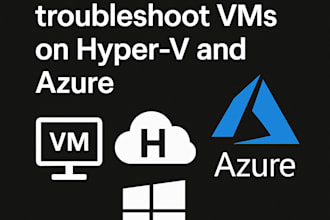 configure azure vms, networks, and services professionally