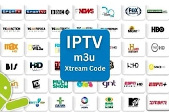 do m3u playlist, live tv channel, strong 8k, iptv connection with reseller panel