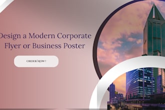 business corporate flyer poster design