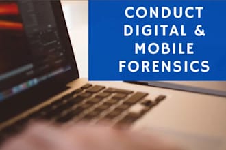 do digital forensics, malware and log analysis, cybercrime investigation