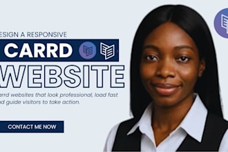 design carrd website, carrd landing page, redesign carrd website, carrd co