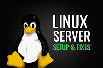 configure your linux server or fix linux issues remotely