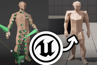 rig your character for ue4 and ue5 skeleton
